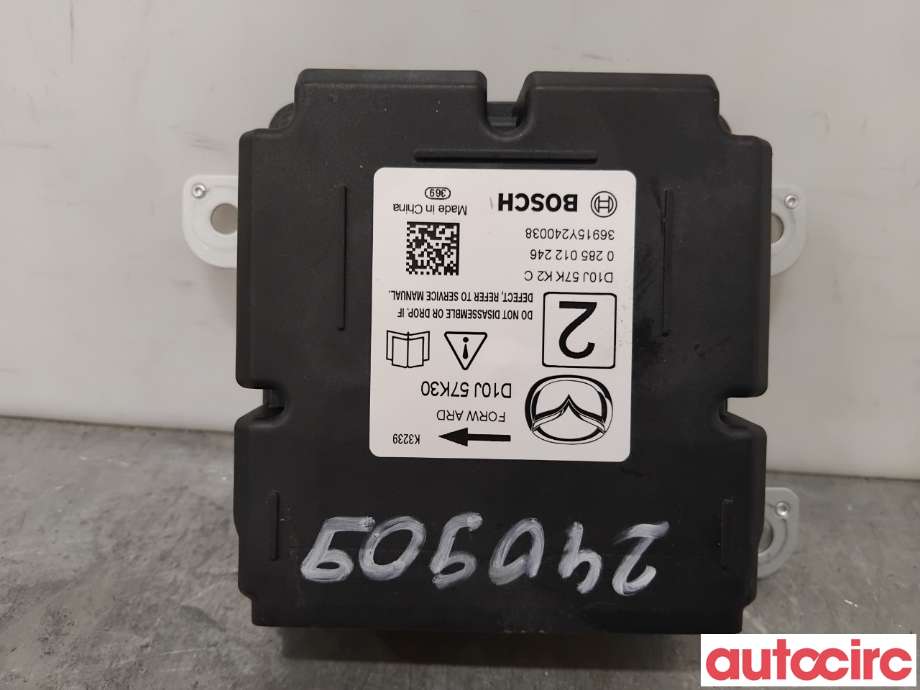 Airbag elektronikk til Mazda CX-3, 2015-2022  (MAZDA|D10J-57-K30A)