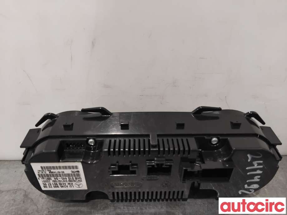 Varmeapparat betjening til Mercedes B-Klasse 2011-2018 (W246) (W246) (MERCEDES|A2469003616|5HB010445-04|A2469002208)