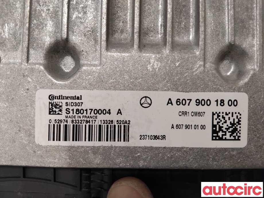 Styreenhet motor til Mercedes B-Klasse 2011-2018 (W246) (W246) (MERCEDES|A6079001800|S180170004A)