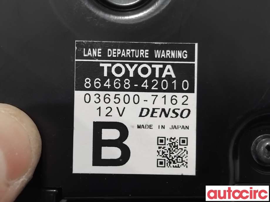 Sensor radar til Toyota RAV4 2013-2015 (Type IV, Fase 1) (TOYOTA|8646842010|036500-7162|86468-42010)
