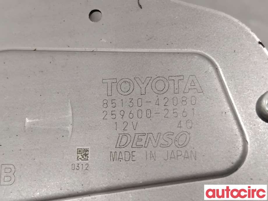 Viskermotor bakrute til Toyota RAV4 2013-2015 (Type IV, Fase 1) (TOYOTA|8513042080|259600-2561|85130-42080)