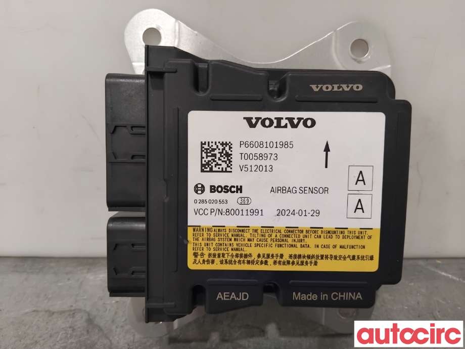 Airbag elektronikk til Volvo EX30, 2023-->>  (VOLVO|80011991)
