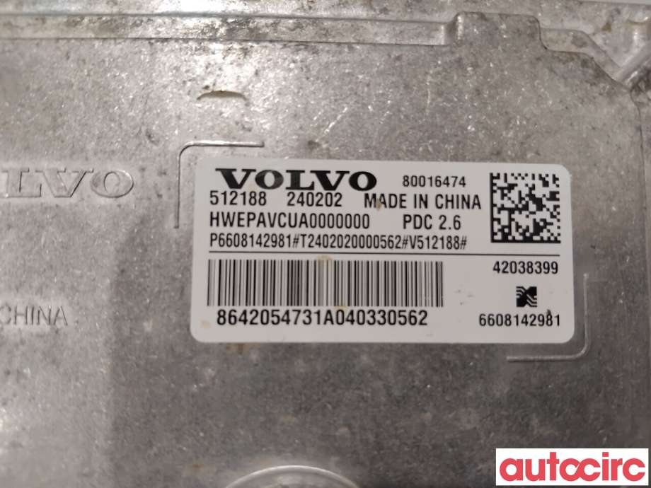 Styreenhet diverse til Volvo EX30 2023-->>  (VOLVO|36010982|6608142981|80016474)
