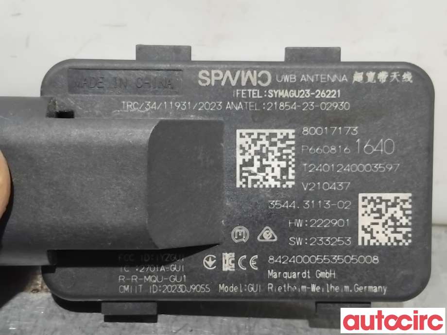 Diverse deler til Volvo EX30 2023-->>  (VOLVO|80026005|6608161640|80017173)