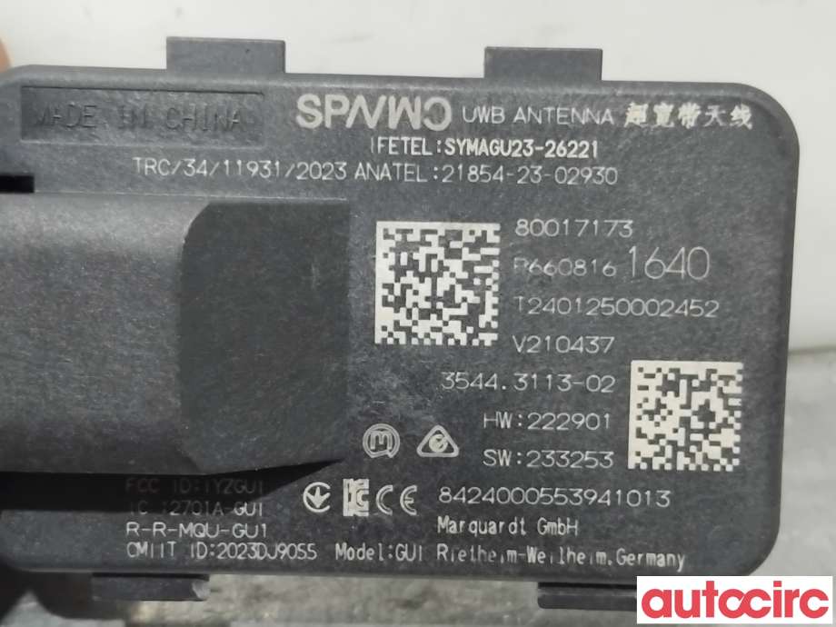 Diverse deler til Volvo EX30 2023-->>  (VOLVO|80026005|6608161640|80017173)
