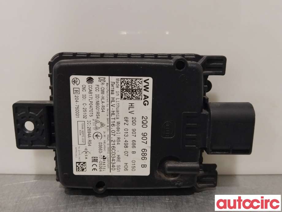 Sensor radar til VW T-Cross 2019-->>  (VOLKSWAGEN|2Q0907686B)