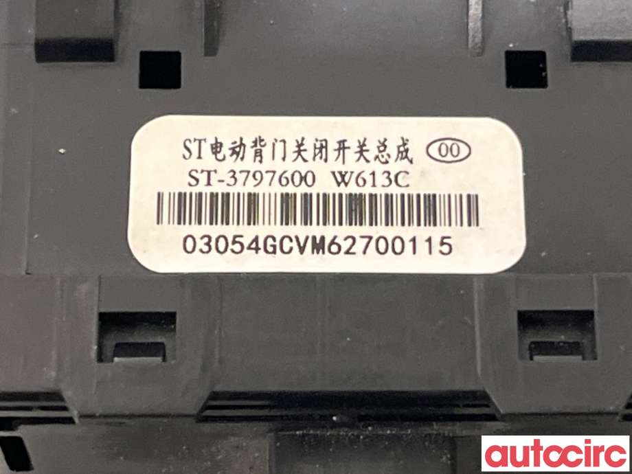 Bryter baklukeåpner til BYD Tang 2020-->>  (BYD|ST-3797600|)