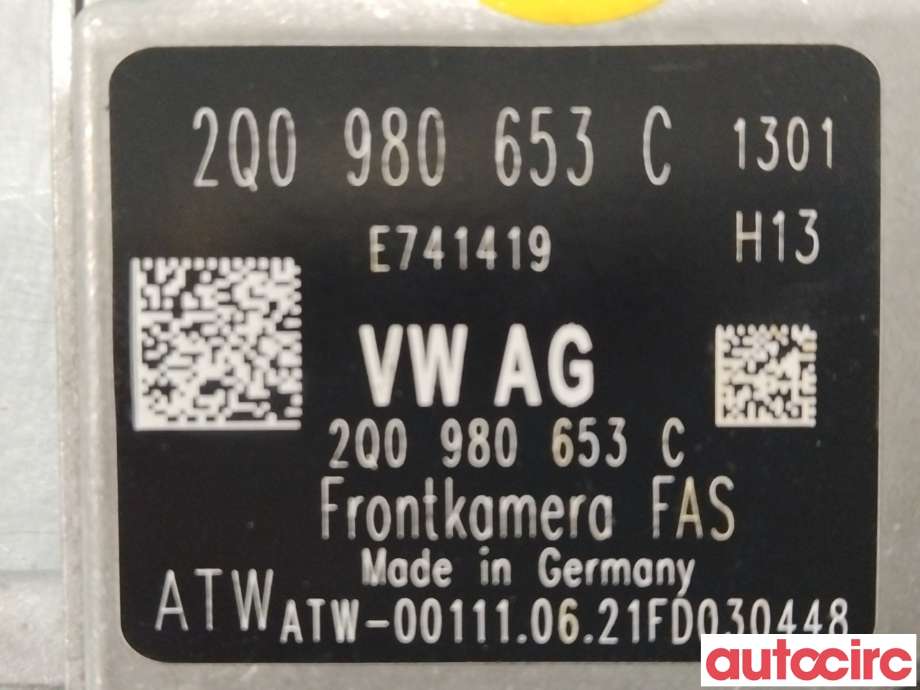 Kamera til VW T-Cross 2019-->>  (VOLKSWAGEN|2Q0980653C)