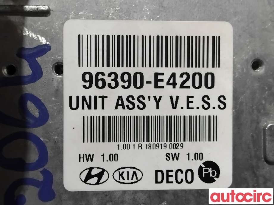 Styreenhet diverse til Kia Soul 2014-2019 (Type II)  (KIA|96390E4200||96390-E4200)