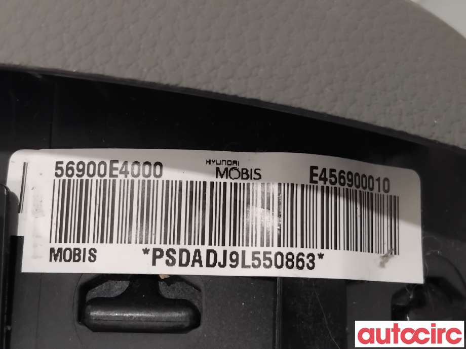 Airbag rattpute til Kia Soul 2014-2019 (Type II)  (KIA|56900E4000|E456900010)