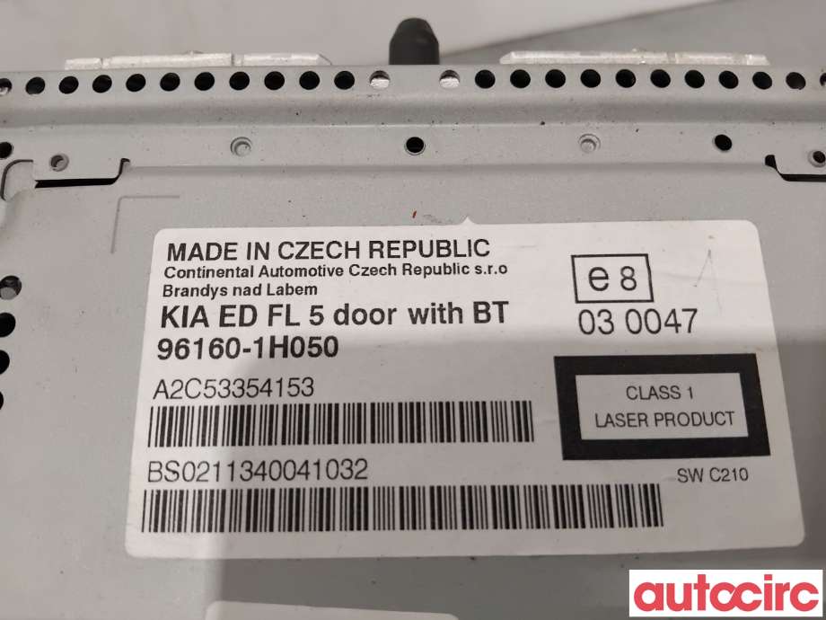 Bilstereo til Kia Cee
