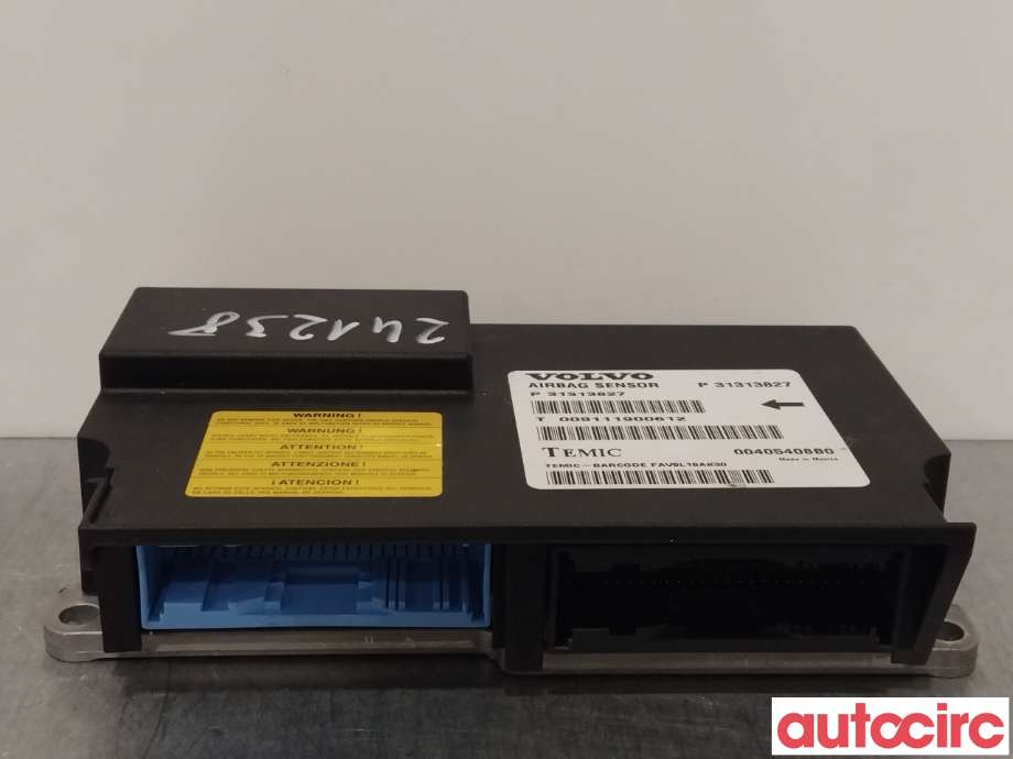 Airbag elektronikk til Volvo XC60 2008-2013 (Type I, Fase 1)  (VOLVO|31318792|31313827)