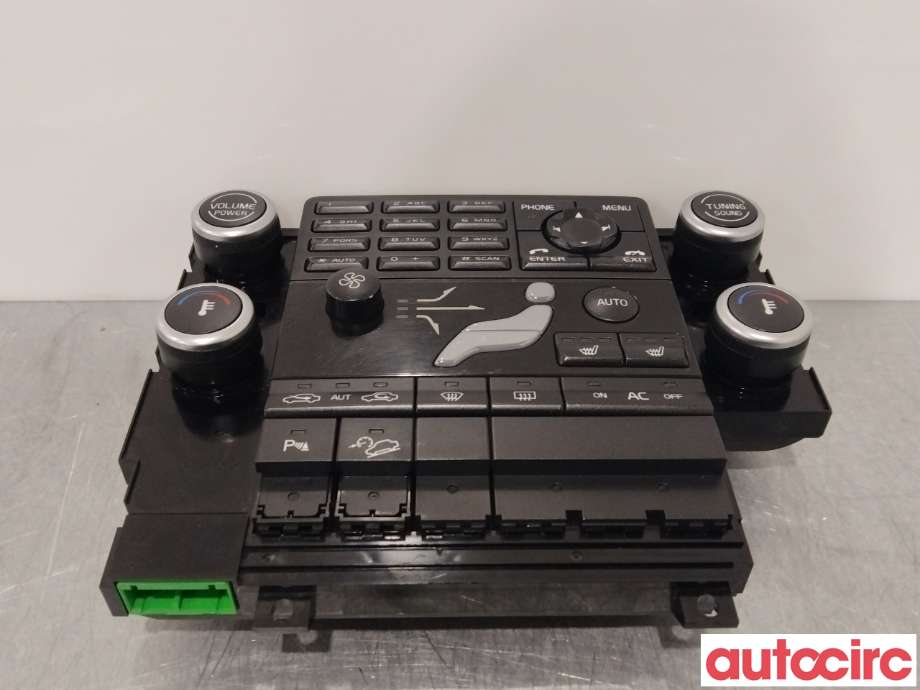 Varmeapparat betjening til Volvo XC60 2008-2013 (Type I, Fase 1)  (VOLVO|30782904)