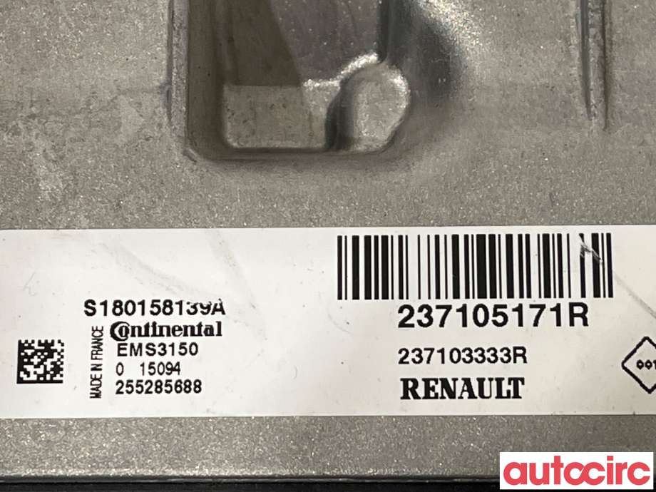 Styreenhet motor til Renault Captur 2013-2020 (Type I)  (RENAULT|237105171R)