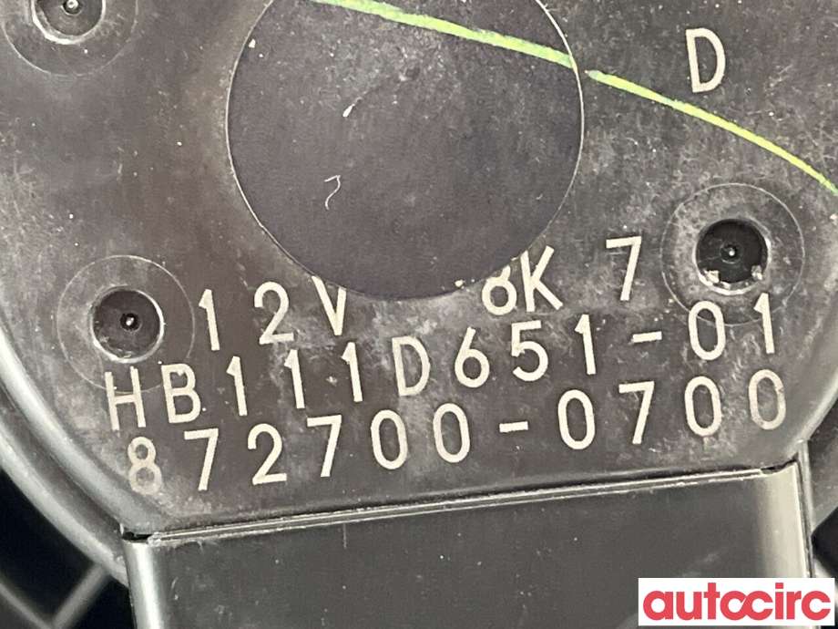 Varmeapparat motor til Mazda 6 2008-2010 (Type II, Fase 1) (MAZDA|GS1D-61-B10)