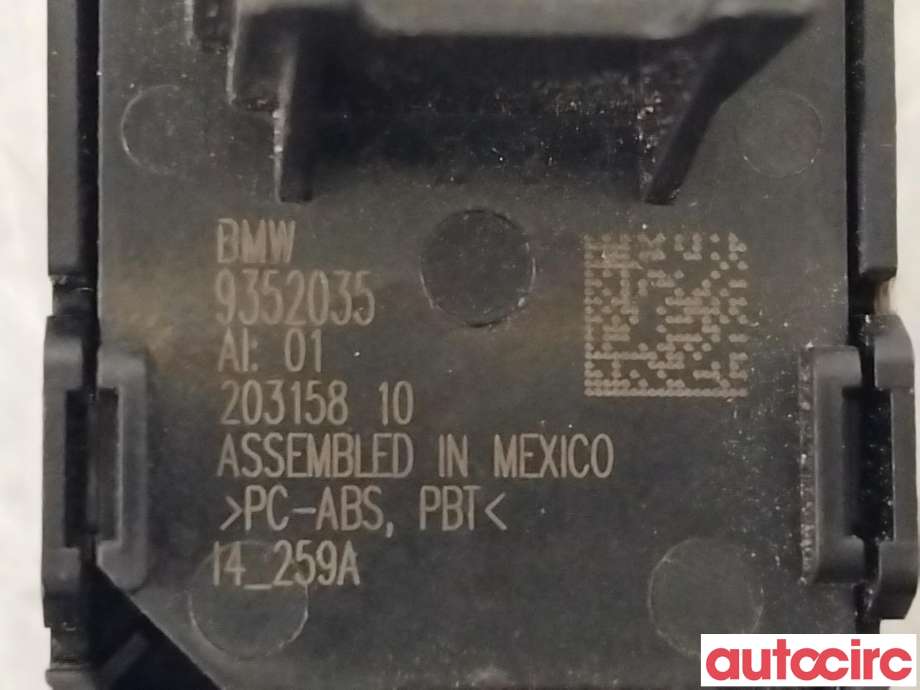 Bryter diverse til BMW X3 2010-2017 (F25) (F25) (BMW|61316801353|9352035)