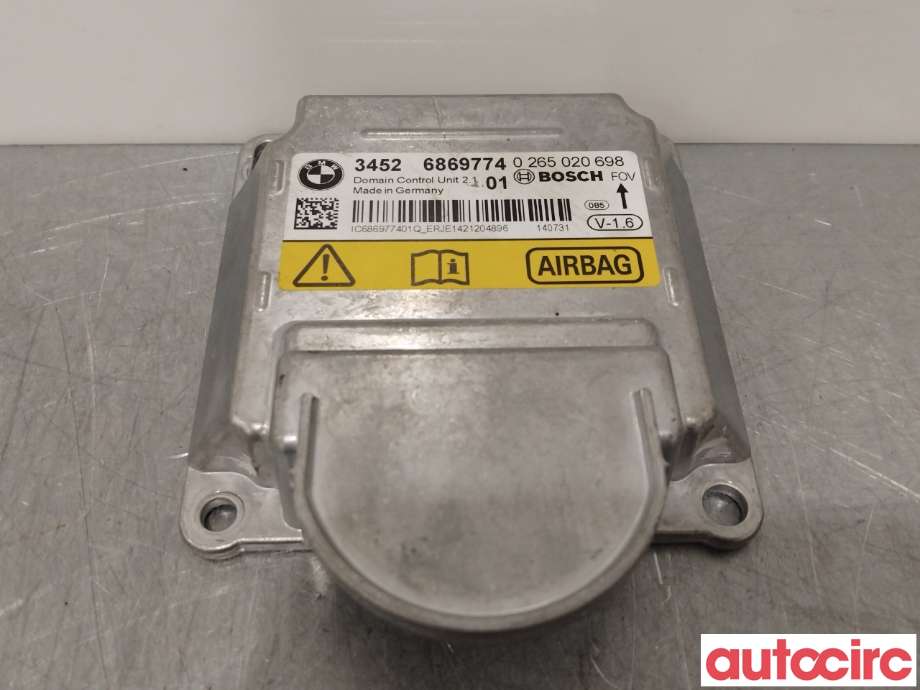 Airbag elektronikk til BMW X3 2010-2017 (F25) (F25) (BMW|34526887752|34526869774)