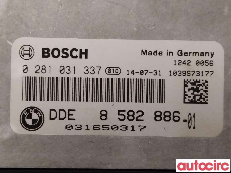 Styreenhet motor til BMW X3 2010-2017 (F25) (F25) (BMW|13618574752|0281031337|8582886)