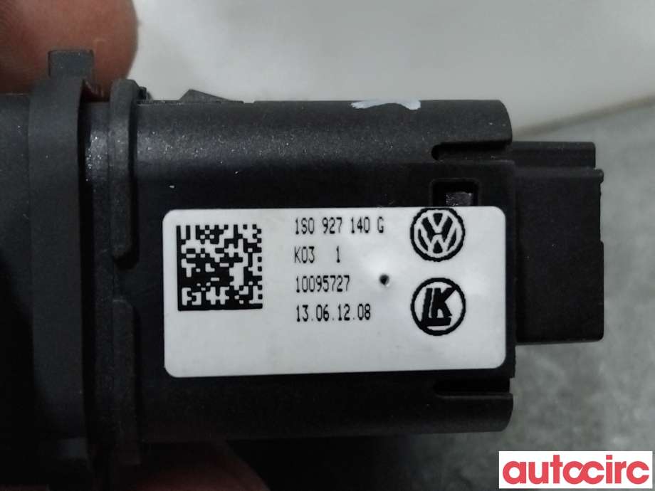 Bryter nødblink til VW Up 2012-2019 (VOLKSWAGEN|1S0927140G||1S0927140L)