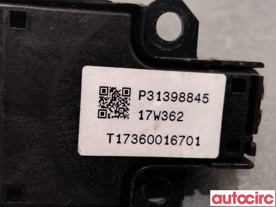 Varmeapparat betjening til Volvo XC60 2017-->> (Type II)  (VOLVO|31398845|)