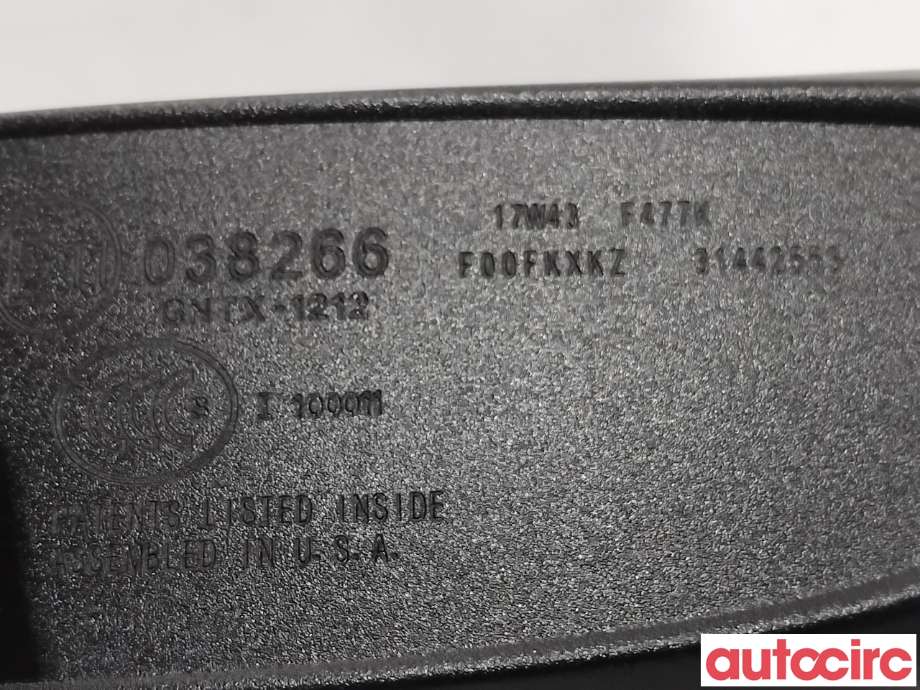 Speil innvendig til Volvo XC60 2017-->> (Type II)  (VOLVO|31442553|)