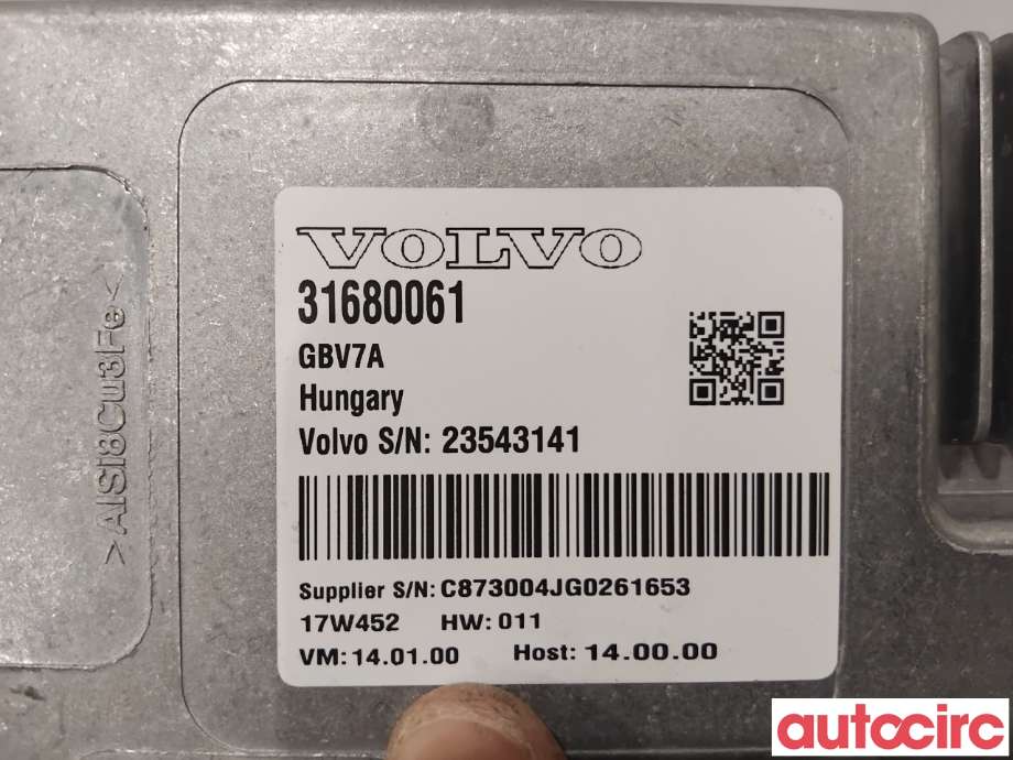 Styreenhet parkering til Volvo XC60 2017-->> (Type II) (VOLVO|31680061|23543141)