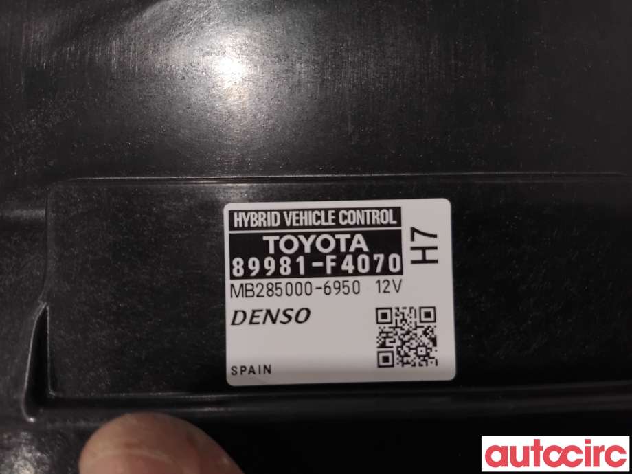 Styreenhet diverse til Toyota C-HR 2016-->>  (TOYOTA|89981F4070|MB285000-6950|89981-F4070)
