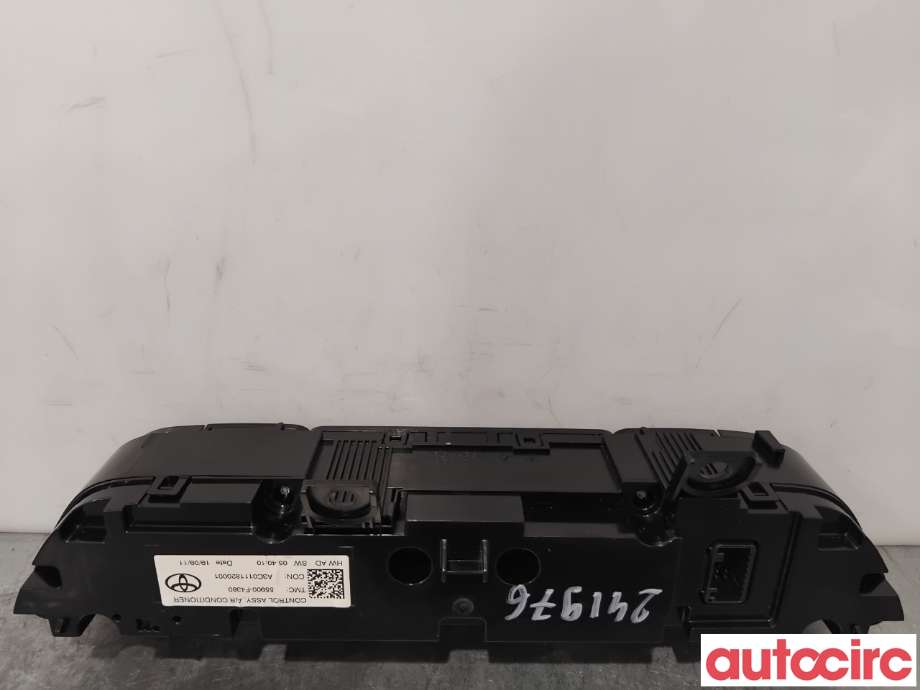 Varmeapparat betjening til Toyota C-HR 2016-->>  (TOYOTA|55900F4380|A3C0111820001|55900-F4380)