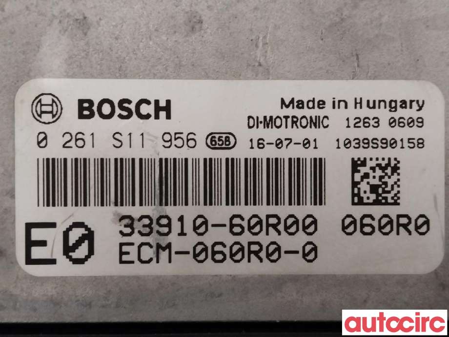 Styreenhet motor til Suzuki SX4 S-CROSS 2013-->> (Type II)  (SUZUKI|33910-60R00|0261S11956)