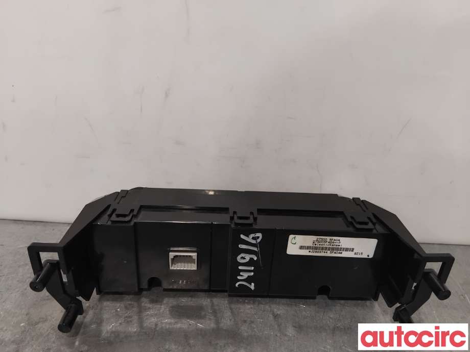 Varmeapparat betjening til Nissan Micra 2017-->> (K14) (K14) (NISSAN|275005FA0A|)