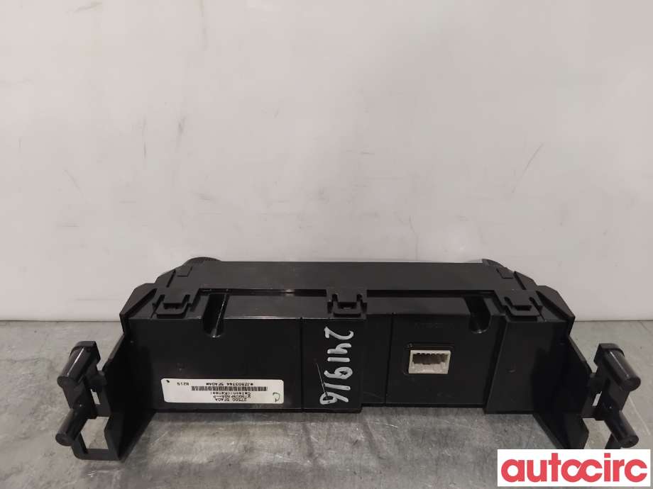 Varmeapparat betjening til Nissan Micra 2017-->> (K14) (K14) (NISSAN|275005FA0A|)