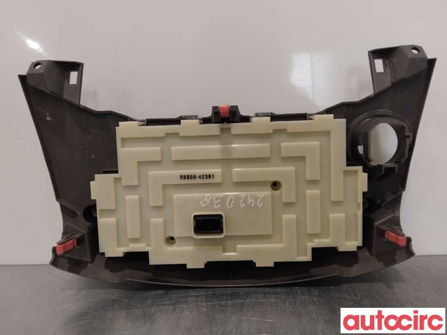 Varmeapparat betjening til Toyota RAV4 2009-2013 (Type III, Fase 2)  (TOYOTA|5590042360B0|55900-42361)