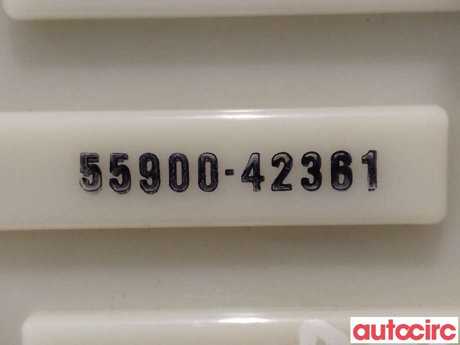 Varmeapparat betjening til Toyota RAV4 2009-2013 (Type III, Fase 2)  (TOYOTA|5590042360B0|55900-42361)