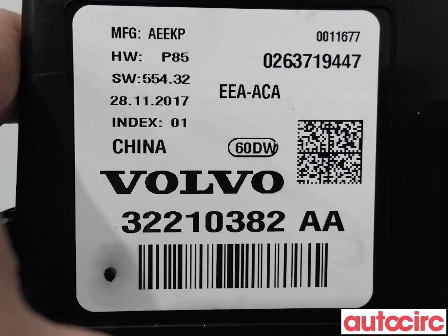 Instrumentpanel til Volvo V90 / V90 CC / S90 2016-->>  (VOLVO|36010590|0263719447|32210382)