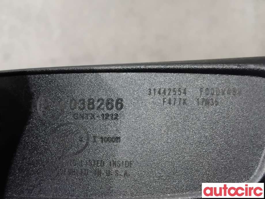 Speil innvendig til Volvo V90 / V90 CC / S90 2016-->>  (VOLVO|31442554|)