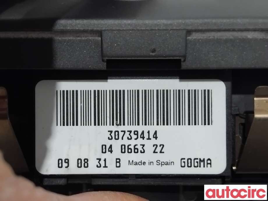 Bryter lys til Volvo XC60 2008-2013 (Type I, Fase 1)  (VOLVO|31443850||30739414)