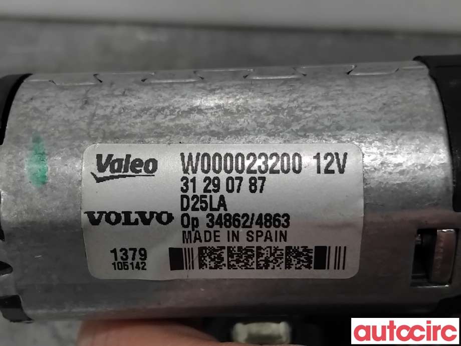 Viskermotor bakrute til Volvo XC60 2008-2013 (Type I, Fase 1)  (VOLVO|31290787|W000023200)