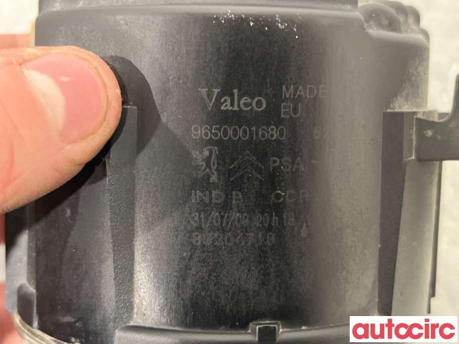 Tåkelykt høyre foran til Peugeot 207 2006-2012  (PEUGEOT|6206E1|89204718|9650001680)