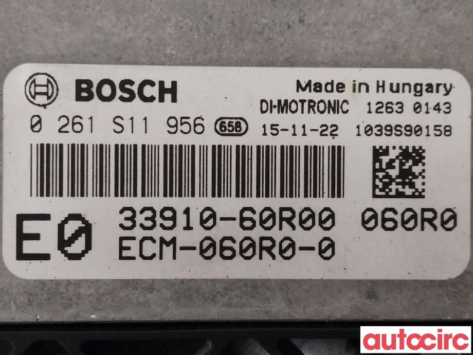 Styreenhet motor til Suzuki Vitara 2015-->> (Type IV)  (SUZUKI|33910-60R00|0261S11956)