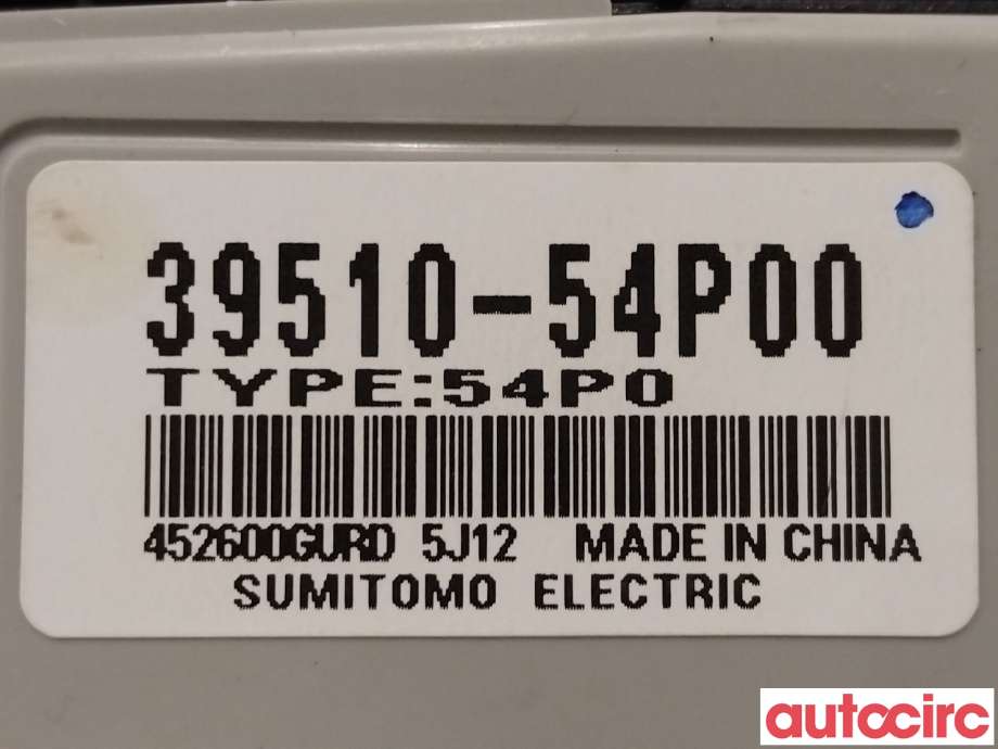 Varmeapparat betjening til Suzuki Vitara 2015-->> (Type IV)  (SUZUKI|39510-54P00-AQK|39510-54P00)