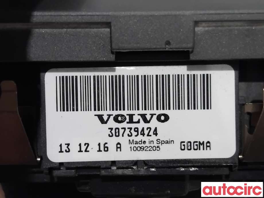 Bryter lys til Volvo V40 2012-2019  (VOLVO|31443831||30739424)