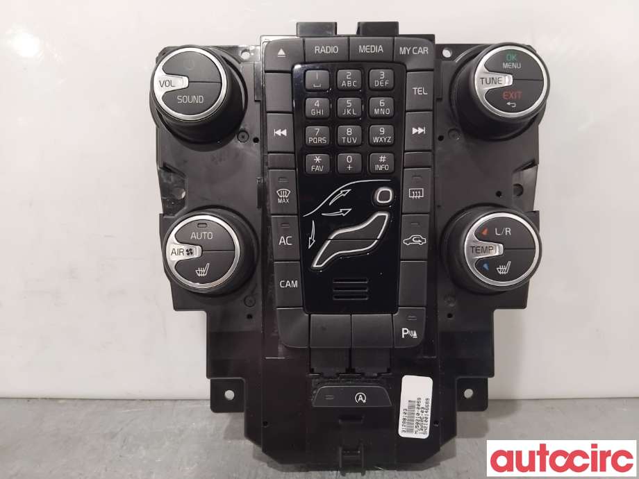 Varmeapparat betjening til Volvo V40, 2012-2019  (VOLVO|31288103)