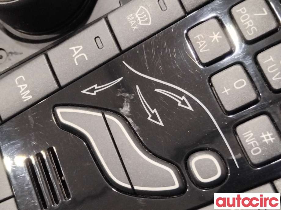 Varmeapparat betjening til Volvo V40 2012-2019  (VOLVO|31288103|)