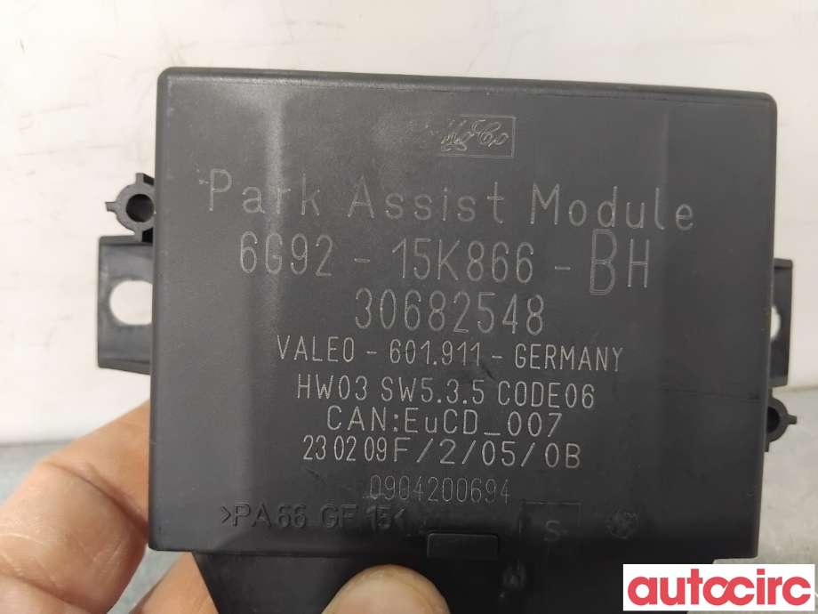 Styreenhet parkering til Volvo XC60 2008-2013 (Type I, Fase 1)  (VOLVO|31341090|601911|30682548)
