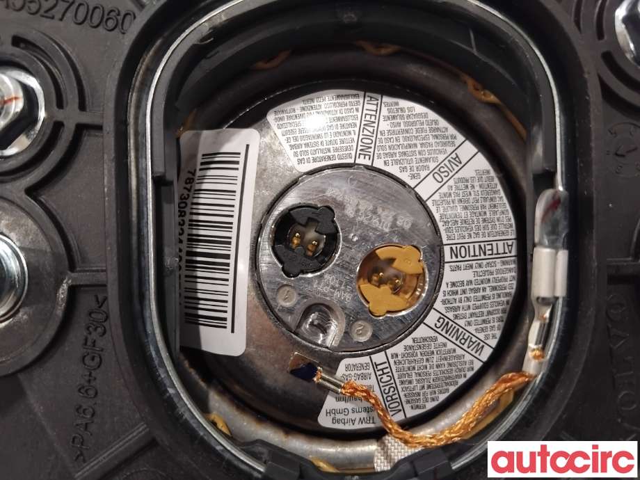 Airbag rattpute til Volvo XC60 2008-2013 (Type I, Fase 1)  (VOLVO|30740636|)