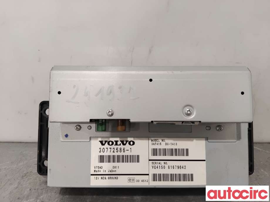 Instrument kjørecomputer til Volvo XC60 2008-2013 (Type I, Fase 1)  (VOLVO|36002629|DU-Y413|30772586)