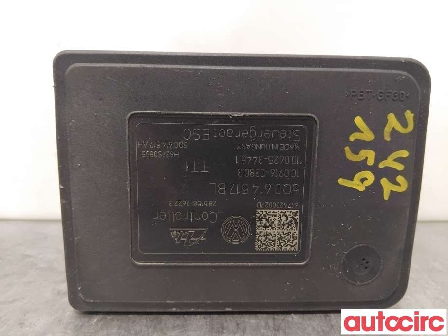 ABS sentral til VW e-Golf 2017-2020 (Fase 2)  (VOLKSWAGEN|5Q0614517DB|100916-03803|5Q0614517BL)