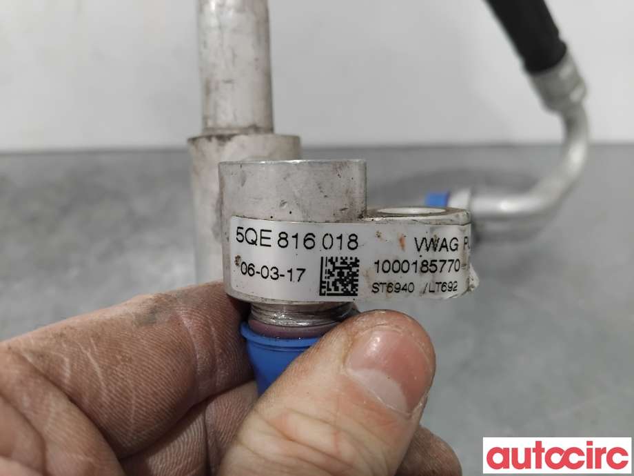 Aircondition rør til VW e-Golf 2017-2020 (Fase 2)  (VOLKSWAGEN|5QE816018|)
