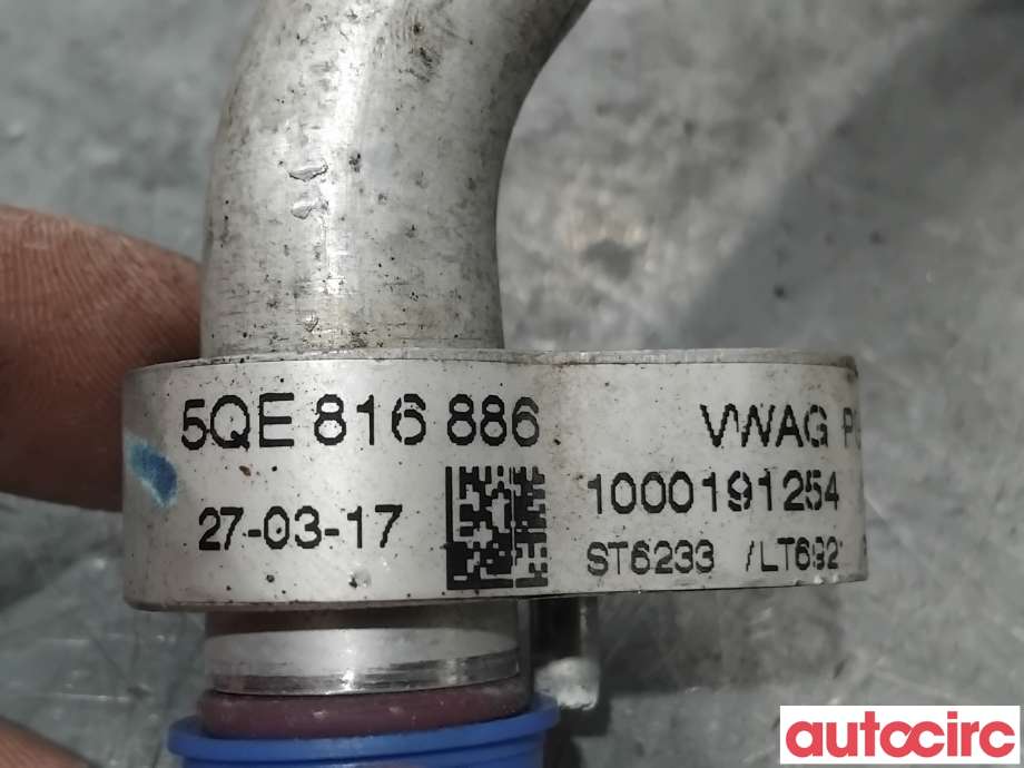 Aircondition rør til VW e-Golf 2017-2020 (Fase 2) (VOLKSWAGEN|5QE816886||8QE816886)