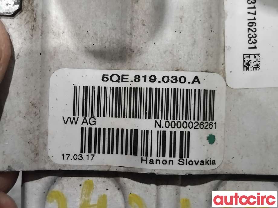 Varmeapparat diverse til VW e-Golf 2017-2020 (Fase 2)  (VOLKSWAGEN|5QE819030A|)